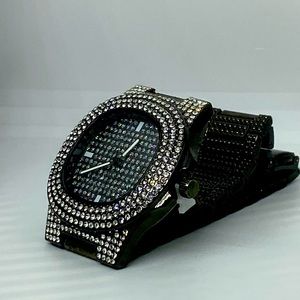 Hip Hop Blinged out Watch